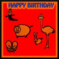 Happy Birthday Animals